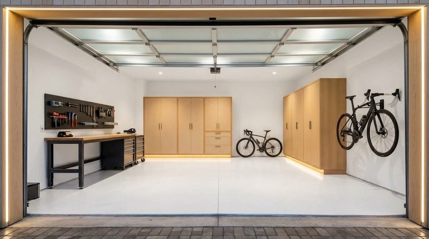 Aria Affordable Garage Door Precision Mechanical Workshop in Hurst, TX